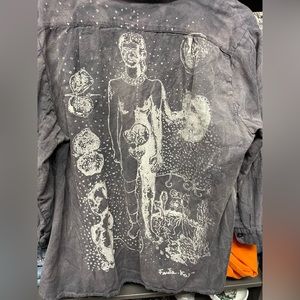 Magnolia Pearl Frida tear button up - rare